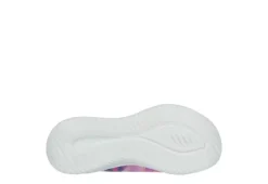 Skechers Girls Ultra Flex Slip On Sneaker - Grey -Shoe Sales Store US 01 702978 06