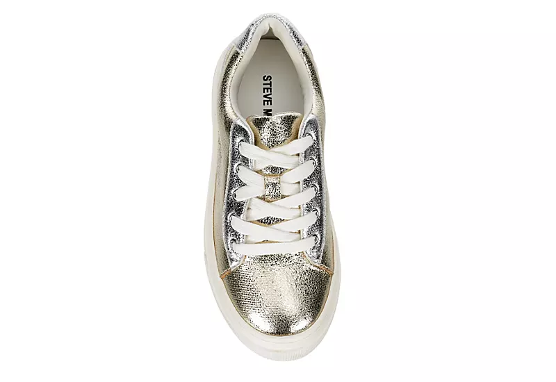 Steve Madden Girls Jstudio Sneaker - Gold 8 Steve Madden Girls Jstudio Sneaker - Gold - Image 6