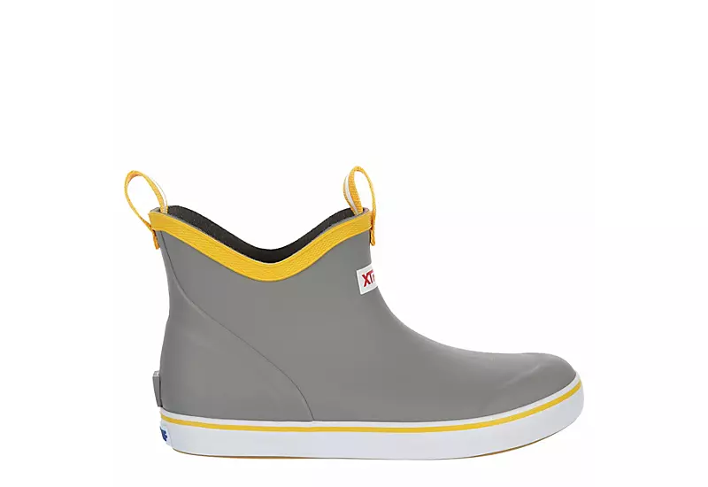 Xtratuf Boys Ankle Deck Boot - Grey 4 Xtratuf Boys Ankle Deck Boot - Grey - Image 2