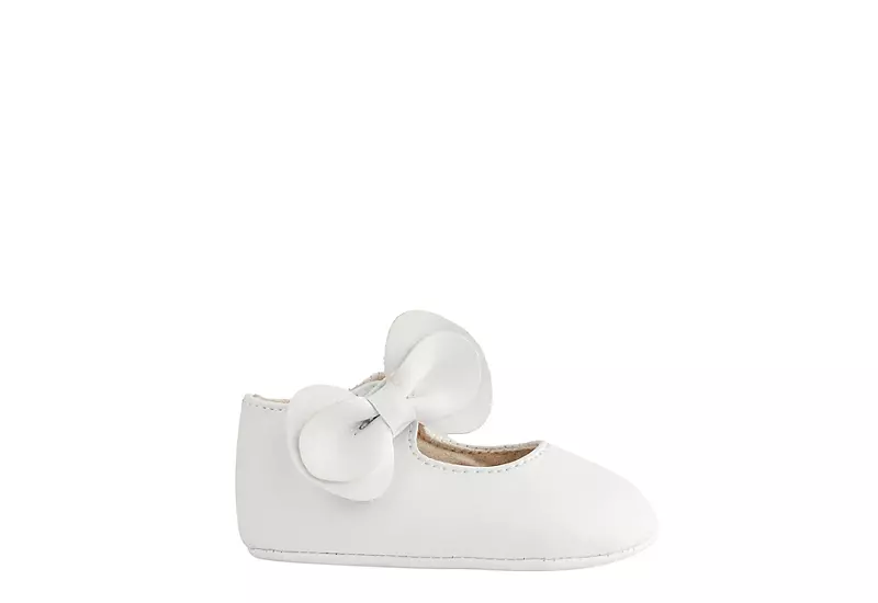 Baby Deer Girls Infant Jade Dress Flat - White 4 Baby Deer Girls Infant Jade Dress Flat - White - Image 2