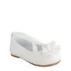 Baby Deer Girls Infant Ellen Dress Flat - White 2 Baby Deer Girls Infant Ellen Dress Flat - White -Shoe Sales Store US 01 703199 00