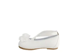 Baby Deer Girls Infant Ellen Dress Flat - White 12 Baby Deer Girls Infant Ellen Dress Flat - White -Shoe Sales Store US 01 703199 03
