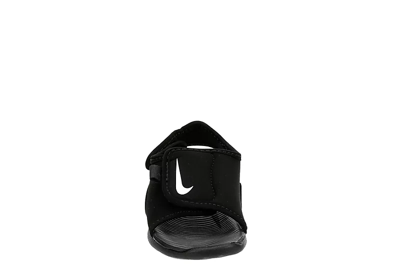 Nike Boys Infant Sunray Adjust Outdoor Sandal - Black 5 Nike Boys Infant Sunray Adjust Outdoor Sandal - Black - Image 3