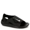 Nike Boys Sunray Adjust Outdoor Sandal - Black -Shoe Sales Store US 01 730121 00