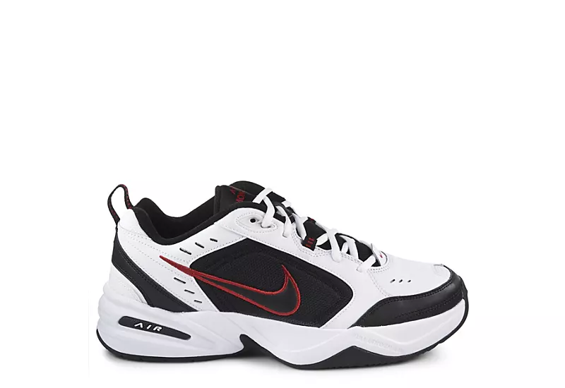 Nike Mens Air Monarch Iv Walking Shoe - White 4 Nike Mens Air Monarch Iv Walking Shoe - White - Image 2