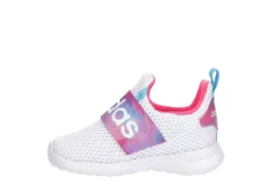 Adidas Girls Infant Lite Racer Adapt 4 Slip On Sneaker - White -Shoe Sales Store US 01 807694 03