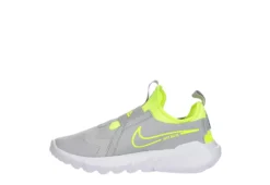 Nike Boys Flex Runner 2 Slip On Sneaker - Grey -Shoe Sales Store US 01 807734 03