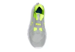 Nike Boys Flex Runner 2 Slip On Sneaker - Grey -Shoe Sales Store US 01 807734 05