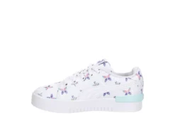Puma Girls Little Kid Jada Sneaker - White -Shoe Sales Store US 01 807779 03