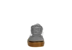 Vans Boys Ward Sneaker - Grey -Shoe Sales Store US 01 807916 02