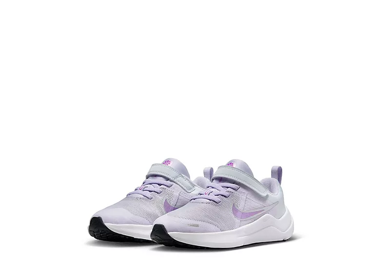 Nike Girls Downshifter 12 Sneaker - Purple 3 Nike Girls Downshifter 12 Sneaker - Purple