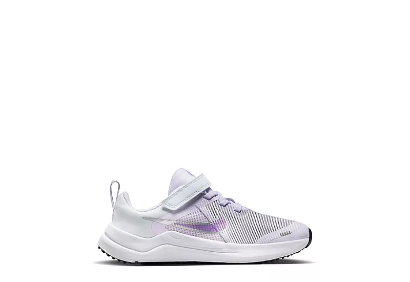 Nike Girls Downshifter 12 Sneaker - Purple 4 Nike Girls Downshifter 12 Sneaker - Purple - Image 2