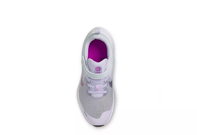Nike Girls Downshifter 12 Sneaker - Purple 7 Nike Girls Downshifter 12 Sneaker - Purple - Image 5