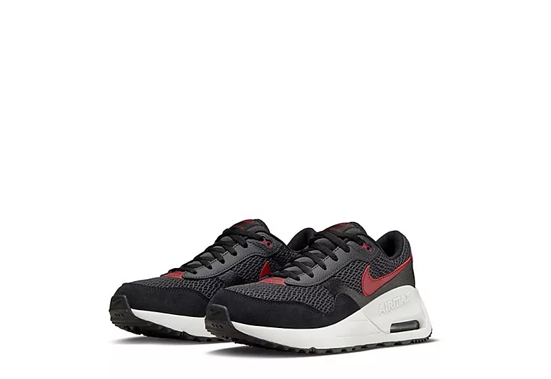 Nike Boys Air Max Systm Bg Sneaker - Black 3 Nike Boys Air Max Systm Bg Sneaker - Black