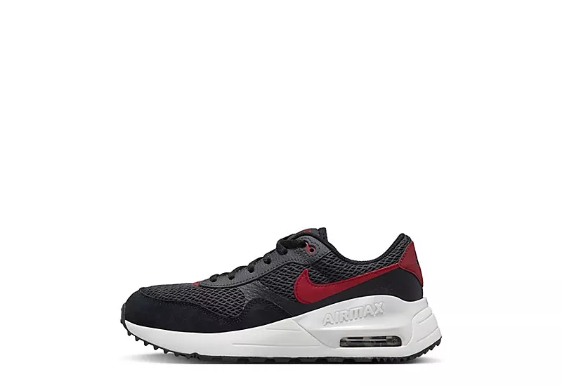Nike Boys Air Max Systm Bg Sneaker - Black 5 Nike Boys Air Max Systm Bg Sneaker - Black - Image 3