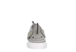 Vans Boys Infant Asher Sneaker - Grey -Shoe Sales Store US 01 808094 02