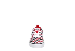 Vans Boys Filmore Sneaker - Red -Shoe Sales Store US 01 808096 02