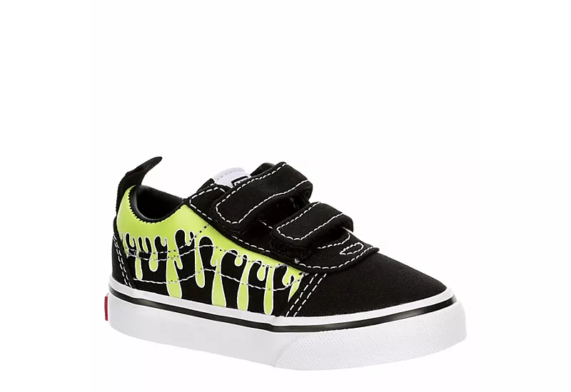 Vans Boys Infant Ward Sneaker - Black 3 Vans Boys Infant Ward Sneaker - Black
