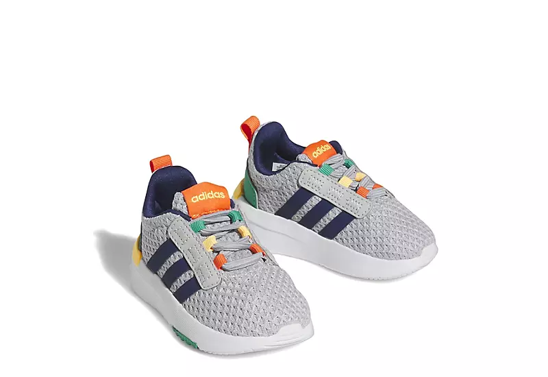 Adidas Boys Infant Racer Tr21 Sneaker - Grey 3 Adidas Boys Infant Racer Tr21 Sneaker - Grey