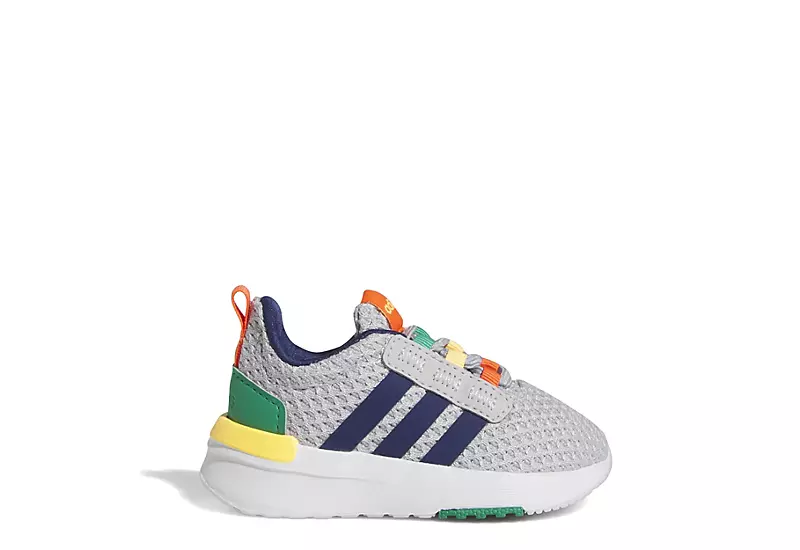 Adidas Boys Infant Racer Tr21 Sneaker - Grey 4 Adidas Boys Infant Racer Tr21 Sneaker - Grey - Image 2