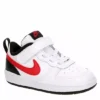 Nike Boys Infant Court Borough 2 Low Top Sneaker - White -Shoe Sales Store US 01 808123 00