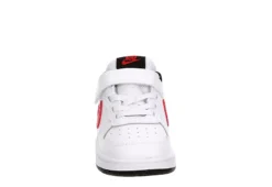 Nike Boys Infant Court Borough 2 Low Top Sneaker - White -Shoe Sales Store US 01 808123 02