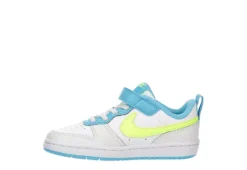 Nike Boys Court Borough 2 Low Top Sneaker - White 12 Nike Boys Court Borough 2 Low Top Sneaker - White -Shoe Sales Store US 01 808158 03