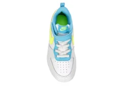 Nike Boys Court Borough 2 Low Top Sneaker - White 14 Nike Boys Court Borough 2 Low Top Sneaker - White -Shoe Sales Store US 01 808158 05