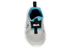 Nike Boys Infant Flex Runner Slip On Sneaker - Grey -Shoe Sales Store US 01 808160 05