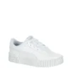 Puma Girls Carina Sneaker - White -Shoe Sales Store US 01 808196 00