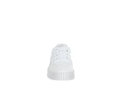 Puma Girls Carina Sneaker - White -Shoe Sales Store US 01 808196 02