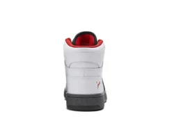 Puma Boys Rebound Layup Mid Sneaker - White -Shoe Sales Store US 01 808200 02