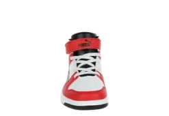 Puma Boys Rebound Layup Sl Sneaker - White 11 Puma Boys Rebound Layup Sl Sneaker - White -Shoe Sales Store US 01 808201 02