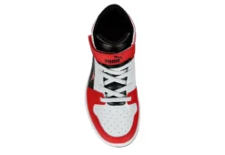Puma Boys Rebound Layup Sl Sneaker - White 14 Puma Boys Rebound Layup Sl Sneaker - White -Shoe Sales Store US 01 808201 05