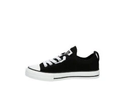 Converse Girls Chuck Taylor All Star Kids Knit Shoreline Sneaker - Black -Shoe Sales Store US 01 808239 03