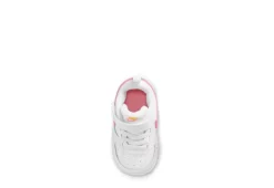 Nike Girls Infant Court Borough 2 Low Top Sneaker - White -Shoe Sales Store US 01 808290 04