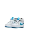 Nike Boys Infant Court Borough Mid 2 Sneakers - Grey -Shoe Sales Store US 01 808291 00