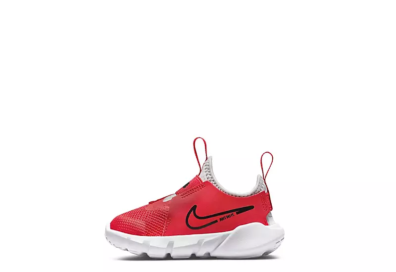 Nike Boys Infant Flex Runner Slip On Sneaker - Red 5 Nike Boys Infant Flex Runner Slip On Sneaker - Red - Image 3