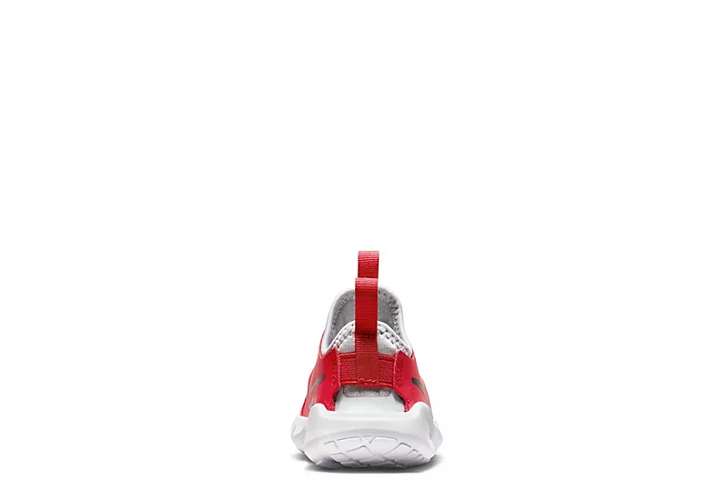Nike Boys Infant Flex Runner Slip On Sneaker - Red 6 Nike Boys Infant Flex Runner Slip On Sneaker - Red - Image 4