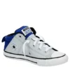 Converse Boys Chuck Taylor All Star Axel Mid Sneaker - Blue -Shoe Sales Store US 01 808313 00
