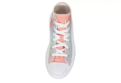 Converse Girls Chuck Taylor All Star Move High Top Sneaker - Pink -Shoe Sales Store US 01 808316 05
