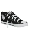 Converse Boys Chuck Taylor All Star Street Mid Sneaker - Black -Shoe Sales Store US 01 808318 00