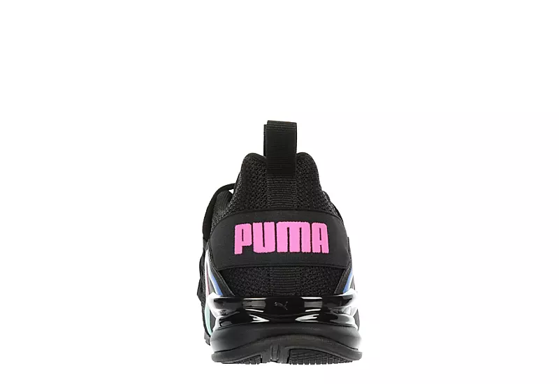 Puma Girls Axelion Sneaker - Black 7 Puma Girls Axelion Sneaker - Black - Image 5