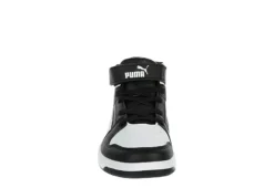 Puma Boys Rebound Layup Sneaker - Black -Shoe Sales Store US 01 808328 02
