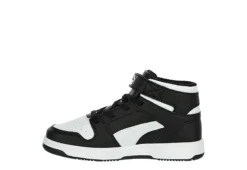 Puma Boys Rebound Layup Sneaker - Black -Shoe Sales Store US 01 808328 03