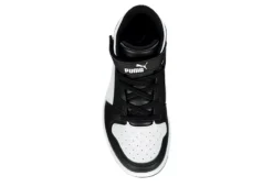 Puma Boys Rebound Layup Sneaker - Black -Shoe Sales Store US 01 808328 05