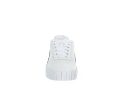 Puma Girls Carina 2.0 Sneaker - White -Shoe Sales Store US 01 808329 02