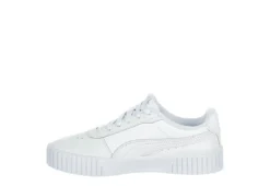 Puma Girls Carina 2.0 Sneaker - White -Shoe Sales Store US 01 808329 03