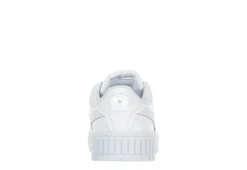 Puma Girls Carina 2.0 Sneaker - White -Shoe Sales Store US 01 808329 04
