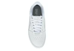 Puma Girls Carina 2.0 Sneaker - White -Shoe Sales Store US 01 808329 05